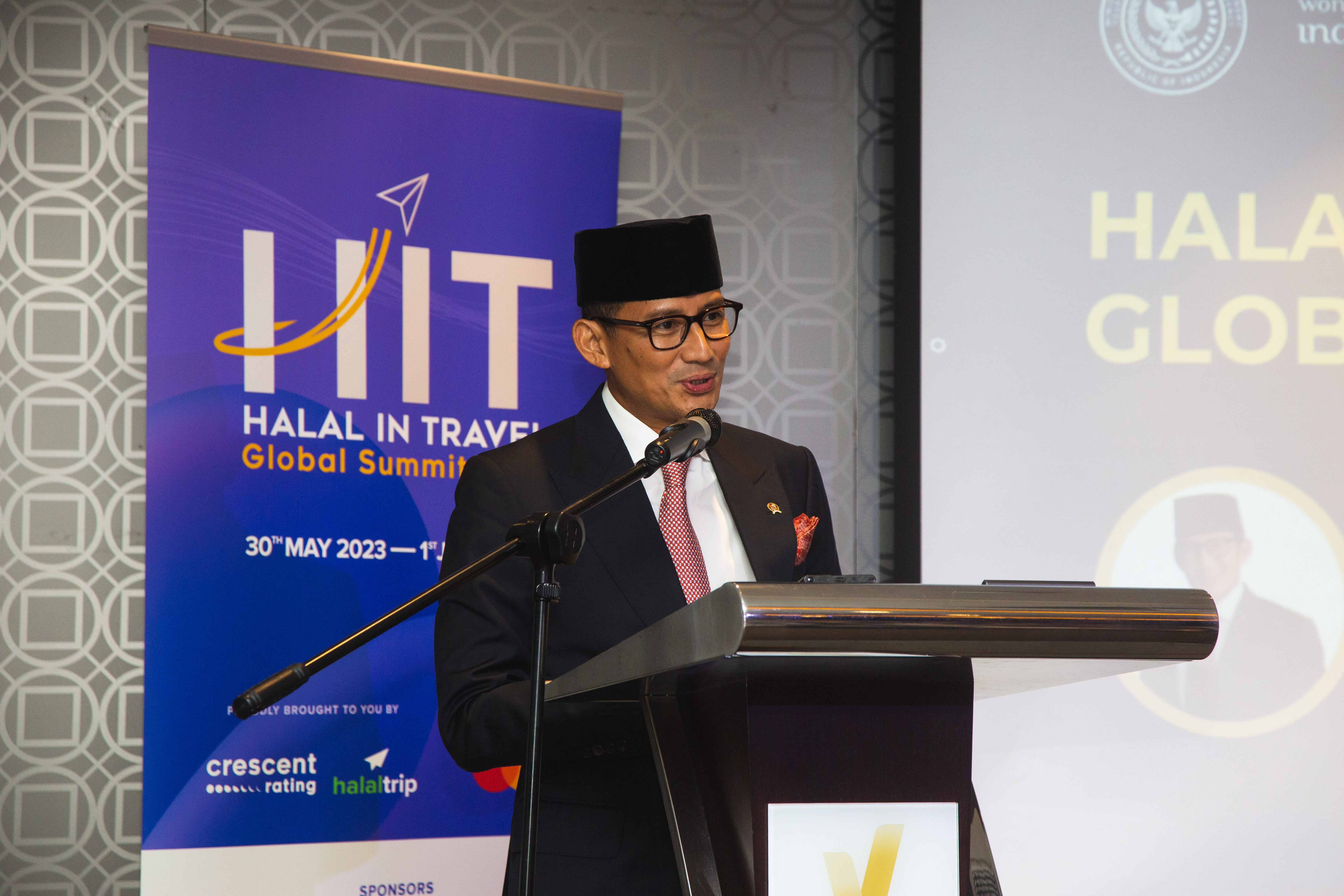Halal Tourism on the Rise: Indonesia's Minister of Tourism Shares Insights at Halal In Travel Global Summit 2023 | Dr. Sandiaga Salahuddin Uno