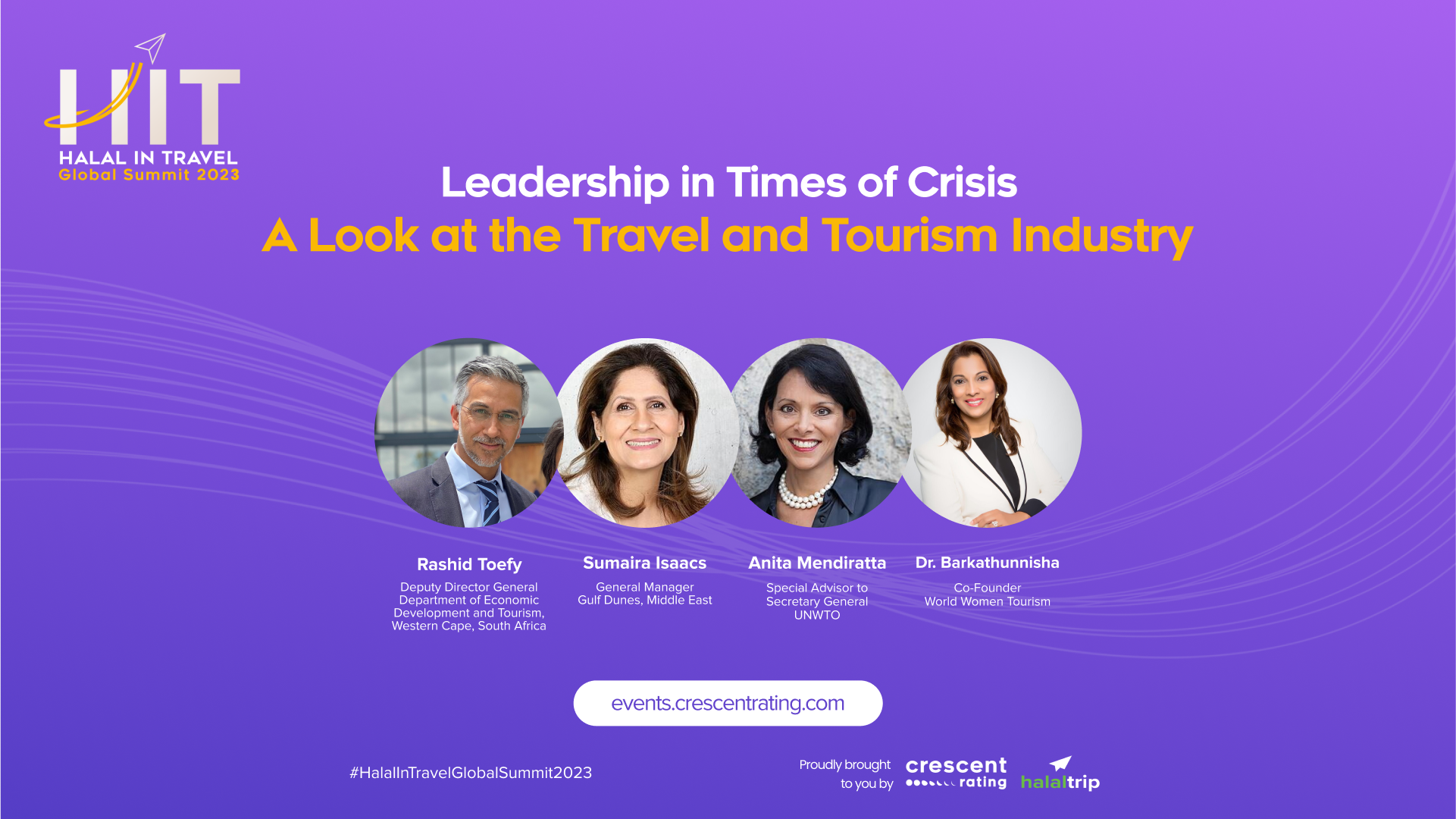 Leadership in Times of Crisis: A Look at the Travel and Tourism Industry | Halal In Travel Global Summit 2023