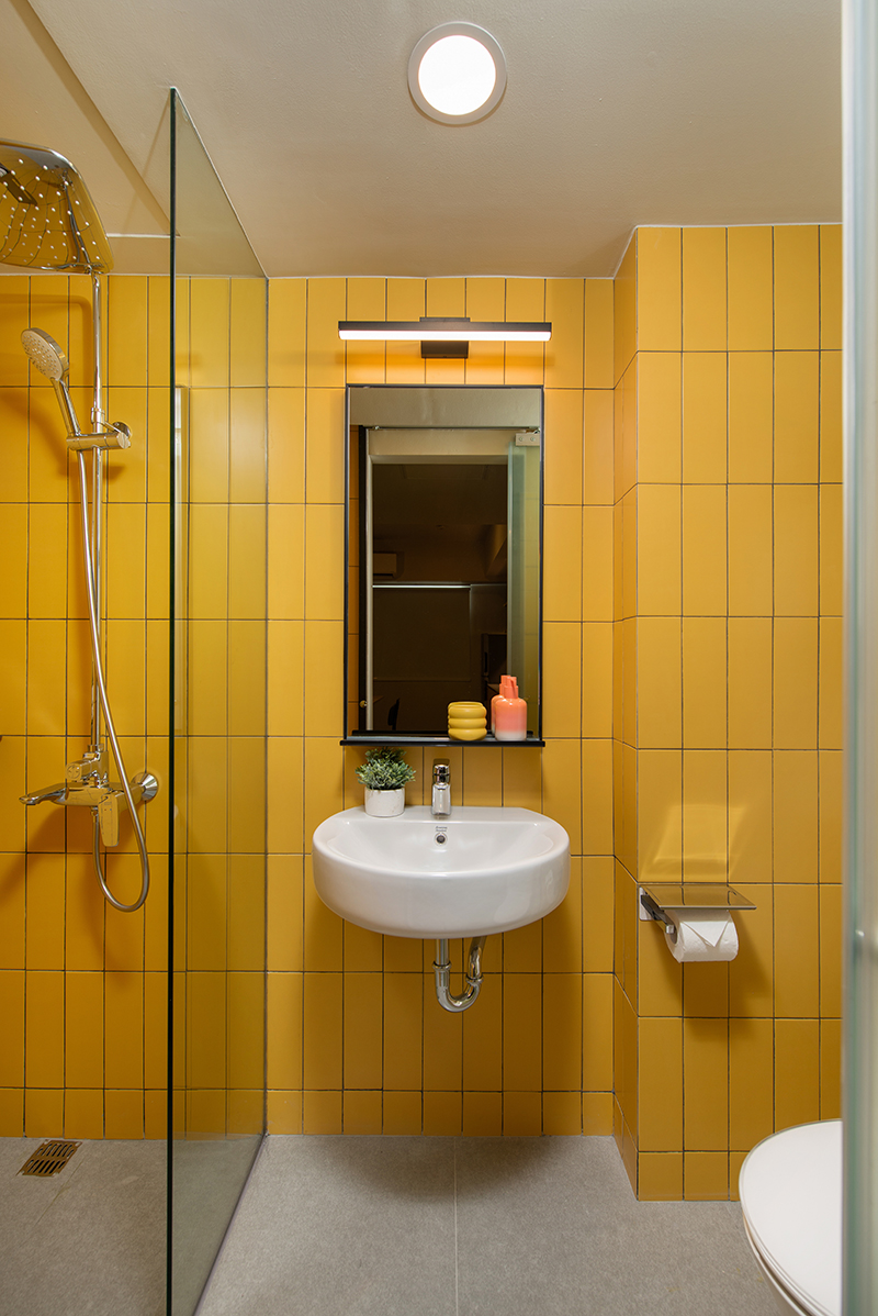 Washroom at lyf Malate Manila