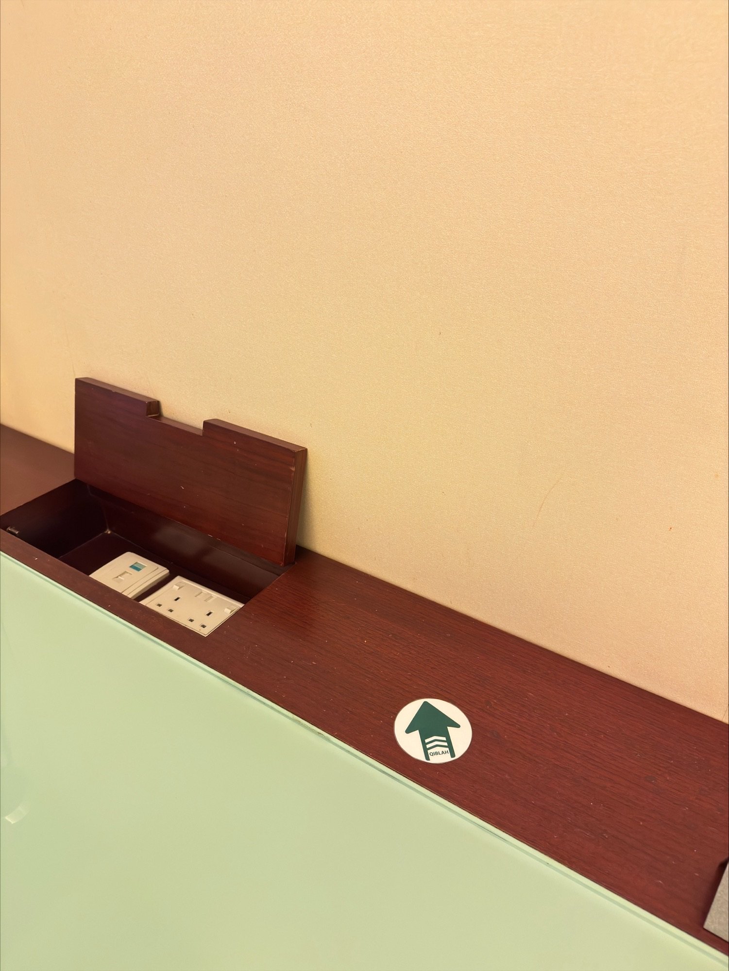 Prayer room at Regal Kowloon Hotel