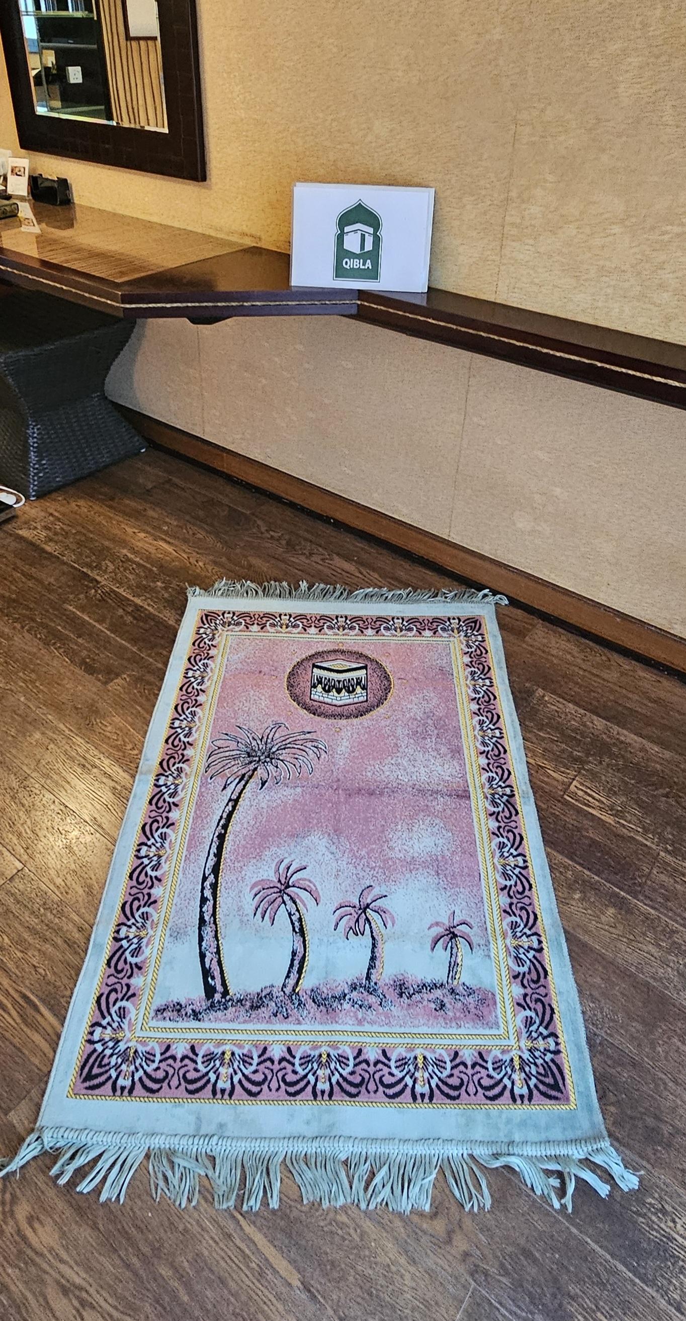 Prayer room at Regal Airport Hotel