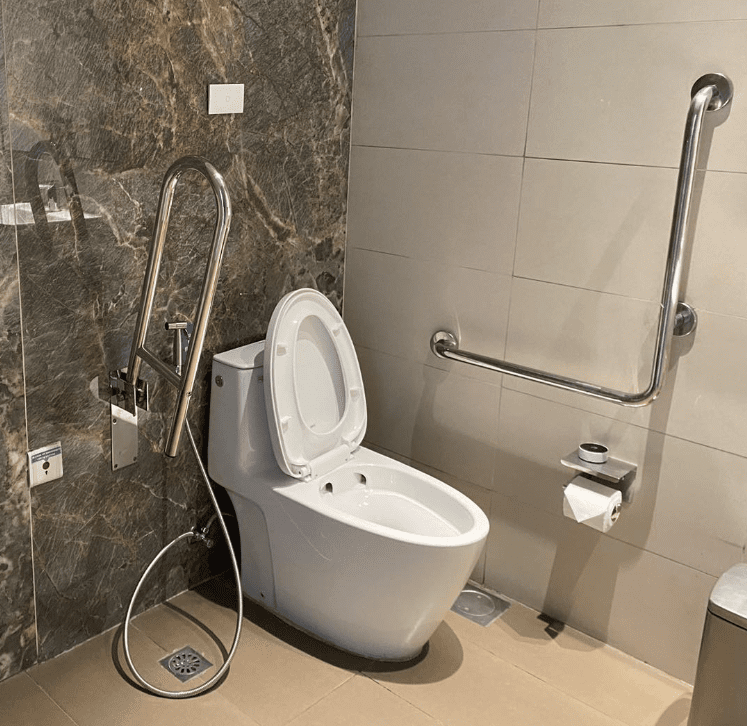 Washroom at Citadines Roces Quezon City